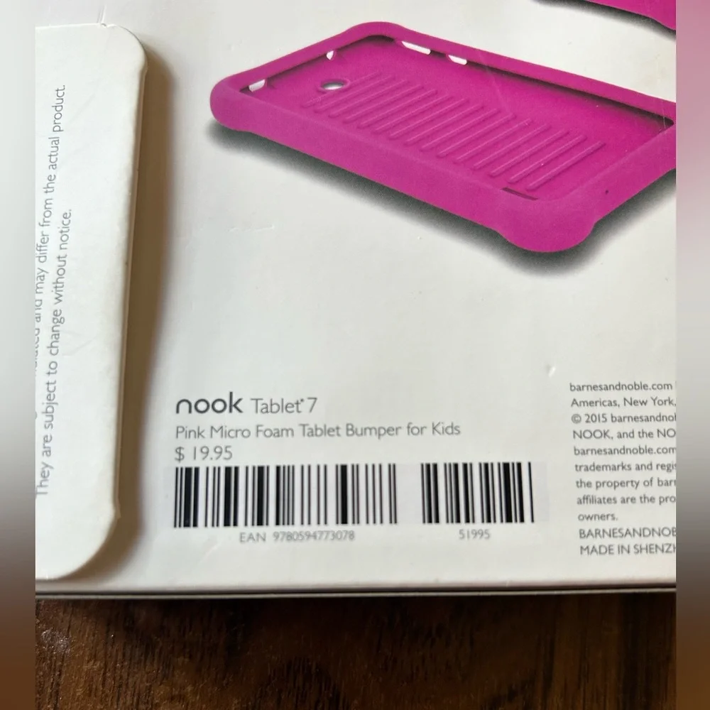 WhatPetShouldIGet? Tablet Bumper for kids. Made for NOOK Yablet 7”.